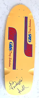 G&S Doug Pineapple Saladino SIGNED 1981 Reissue Skateboard Deck Gordon & Smith • $199.99