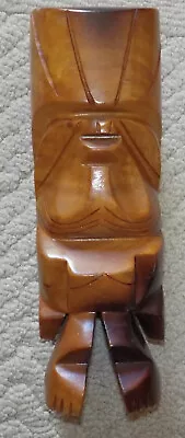 8.2  Tall Vintage Brian Of Hawaii Milo Wood Tiki Hawaiian • $35.99