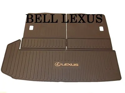 Lexus Oem Factory All Weather Rear Cargo Mat 2018-2022 Rx350l Rx450hl (brown)  • $93.75