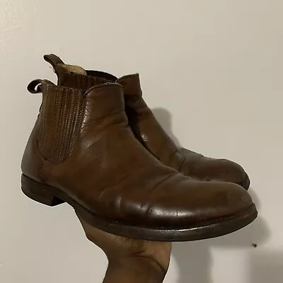 Frye Leather Chelsea Boots Mens Size 11 Brown Color • $50