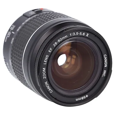 £59.82 • Buy Canon EF 28-80mm For EOS 650D 60D 1300D 550D 50D 6D 5D 7D 760D 30V 33V 1D (G77W)