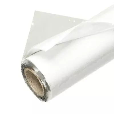 48 In. X 25 Ft. Crystal Clear Plastic Vinyl Sheeting | Frost King Mil Roll Ft • $28.86