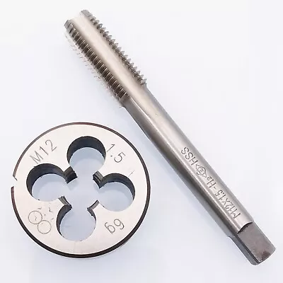 HSS M12X1.5mm Metric Tap And Die Set Right Hand Thread • $12.99