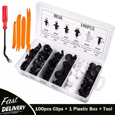 For Mazda Car Push Pin Rivet Bumper Door Trim Panel Retainer Clip Fastener Kit • $10