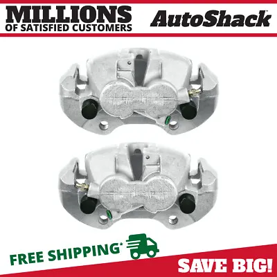 Front Brake Calipers W/ Bracket Pair 2 For Mercedes ML350 E350 R350 ML320 R320 • $99.21