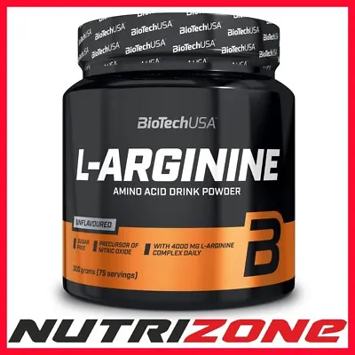 £25.30 • Buy BioTech USA L-Arginine Amino Acid Nitric Oxide Booster Drink Powder - 300g