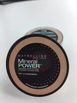 X2 Maybelline Mineral Power Powder Foundation Travel Size Pure Beige Medium  • $62