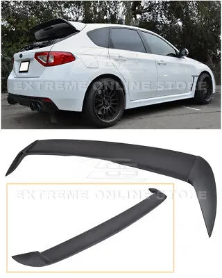 For 08-14 Subaru WRX & STi Add-On Rear Roof Wing Spoiler Gurney Flap Extension • $149.98