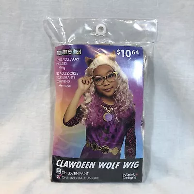Monster High Clawdeen Wolf Halloween Costume Wig (Children's One Size) • $14.77