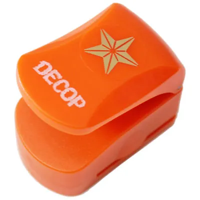 DECOP Embossed Craft Punch 25mm (1inch) 3D Star • £20.18