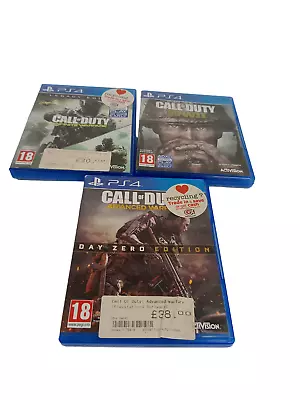 PS4 Call Of Duty Bundle (WW2 Infinite Warfare Day Zero Edition) Gaming  • £9.99