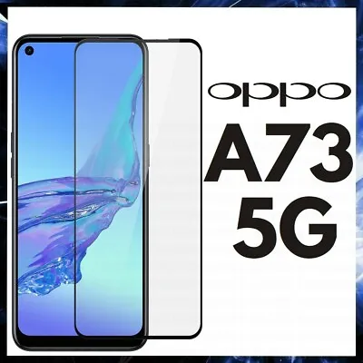 For OPPO A73 5G URVED SCREEN PROTECTOR 9D FULL COVER GORILLA TEMPERED GLASS A 73 • $8.69