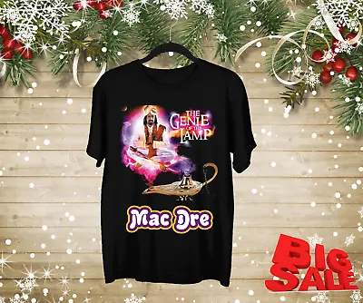 Mac Dre Genie Of The Lamp Cotton Full Size Unisex Black Shirt AA1670 • $26.84