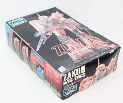 BANDAI GUNDAM MG 1/100 ZAKU II MS-06S Crystal Model Kit Assembled • $19.95