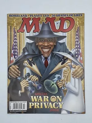 ￼Oct 2013 Mad Magazine Obama #523 ￼￼￼￼Spy Vs Spy / 50 Shades Of Grey • $20