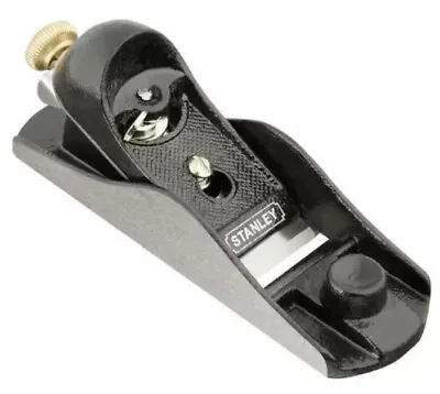 £23.99 • Buy Stanley Block Plane No.220 7  Fully Adjustable 21 Degree Angled Wood Hand 112220