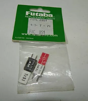 $19.99 • Buy Futaba Radio Crystal Set 72.810 Channel 51 AM