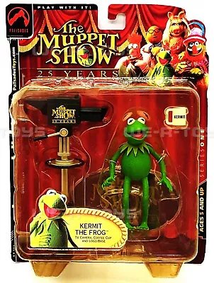 Jim Henson's The Muppets 25 Years Kermit The Frog Figure 2002 NRFP • £52.15