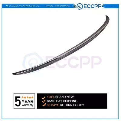 For 2011-2016 BMW F10 535i 528i Carbon Fiber M5 Trunk Spoiler Wing • $107.02