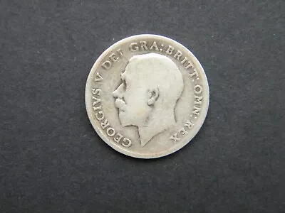 £4.75 • Buy UK 1917 King George V Sixpence Coin. .925 Silver.