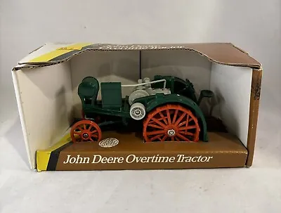 Vintage John Deere-Overtime Tractor-ERTL-Diecast-NIB-1990 • $17.17