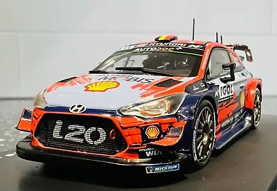 HYUNDAI I20 WRC Diecast Race Rally Car 1/43 Scale Model New Boxed Free Post • £26