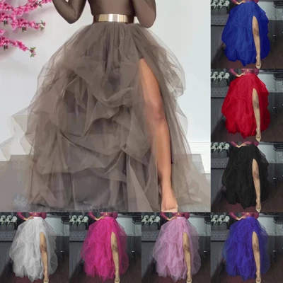 $26.28 • Buy Bassinet Skirt Women's Party High Waist Elastic Belt Casual Poncho Women's Skirt