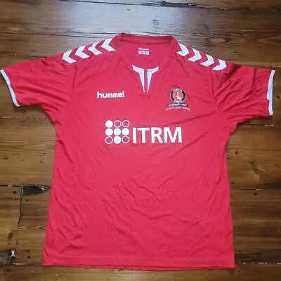 Charlton Athletic Community Trust 2017 2019 Home Football Shirt Hummel Size XXL • £16.95