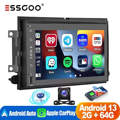 2+64G CarPlay Android 13 Car Radio Stereo GPS IPS Navigation For FORD F150 04-14 • $139.85