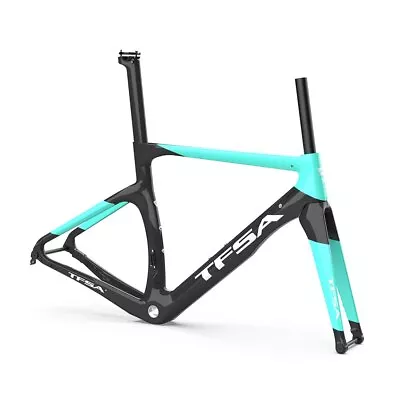 Bicycle Frame Mechanical Electrical Disc Brake Frameset T1000 Carbon Road Racing • $806.88