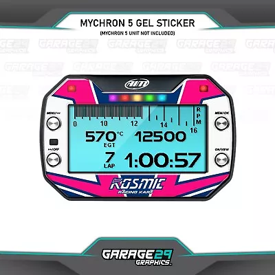 Kosmic Style Mychron 5 Gel Lap Timer Sticker • $19.88