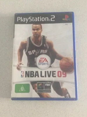 NBA Live 09 Sony PlayStation 2 Console Game PAL PS2 • $4