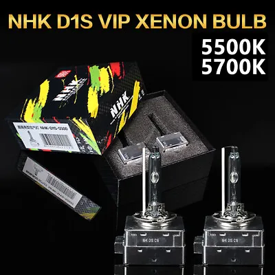 NHK VIP D1S D1R HID Xenon Bulb 5500K 5700K Car Headlight Lamp OEM Replacment • $58.96