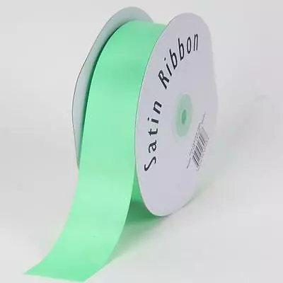 Single Face Satin Ribbon 100% Polyester 1/4  3/8  5/8  7/8 ; 100 Yards/ Roll • $12.88