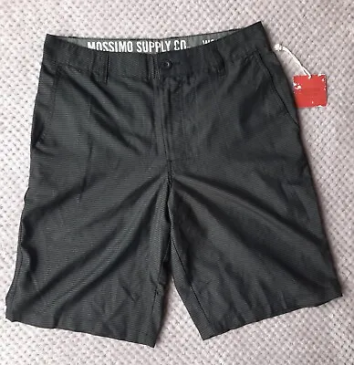 Mens Mossino Supply Co Shorts Black 32  New With Tag's • £3.99