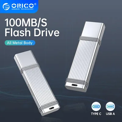 Orico USB3.2 Pen Drive USB Flash Drives 32GB 64GB 128GB 256GB Memory Stick • $15.19