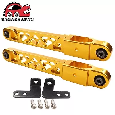 Gold Rear Lower Suspension Control Arms Fit For Mitsubishi Lancer EVO 1 2 3 4G63 • $69.99