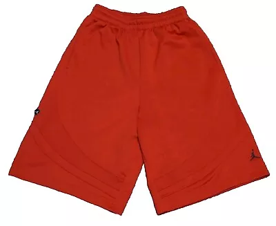 Men's Vintage Air Jordan Y2K Long Polyester Shorts [Red - Medium] • $29.95