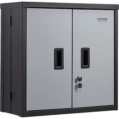 VEVOR Foldable Wall Cabinet Metal Garage Cabinet Wall Mounted 26” Small Cabinet • $110.99