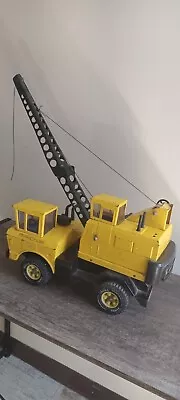 Vintage Early 1970's Yellow Mighty Tonka Crane  • $100