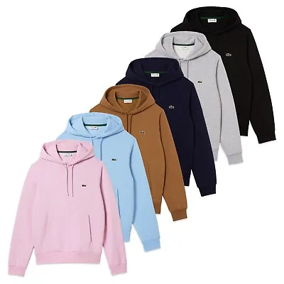 Lacoste Hoodie - Lacoste Overhead Hooded Sweatshirt - SH9623 - Organic Cotton • $213.85