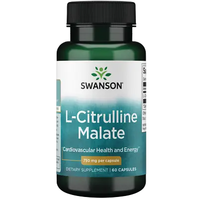 Swanson L-citrulline Malate 750 Mg 60 Capsules • $12.27