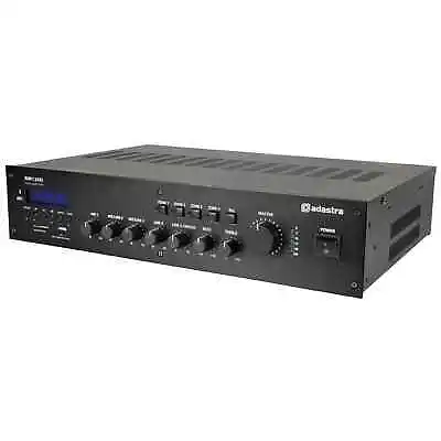 Adastra RM120D 120W 4-Zone 100V Line Mixer Amplifier With Bluetooth & DAB • £246.99