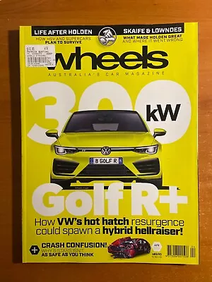 Wheels Magazine - April 2020 - Volkswagen Golf R • $14.90