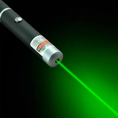 50miles Laser Green Pen Pointer 1mw Powerful Lazer Professional Beam Pet Dog Cat • £2.39