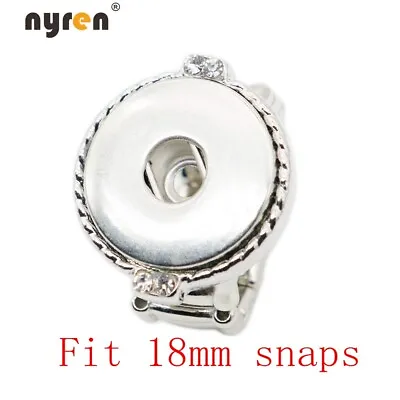 Ginger Snap Charms Ring Multi Styles Fit 12/18mm Snap Button For Snap Jewelry • $2.90