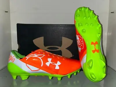 Under Armour Mens Spotlight Football Cleats GEORGIA Limited Edition Size 13.5 • $74.99