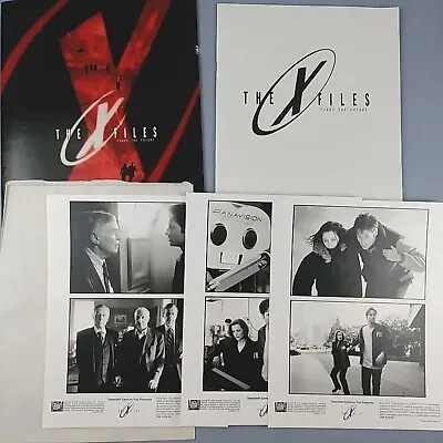 1998 X-Files Fight The Future Press Kit With Folder Synapsis And 3 Photos • $21.99