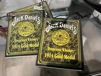 Jack Daniels Minty 1914 Gold Medal 90 Proof Decanter Bottle Tag- Registration • £11.57