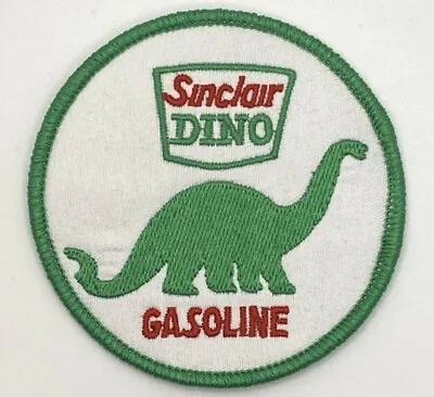 Sinclair Gas Dino Racing Oil Patch Iron Sew On Vintage Style Retro Cap Hat • $5.60